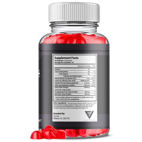 Extreme Beast Black Gummies