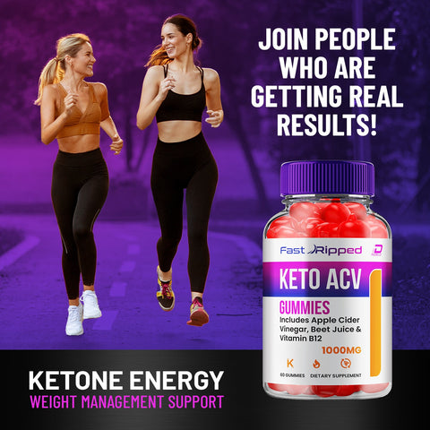 Fast Ripped Keto ACV Gummies