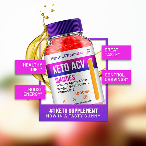 Fast Ripped Keto ACV Gummies