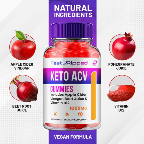 Fast Ripped Keto ACV Gummies