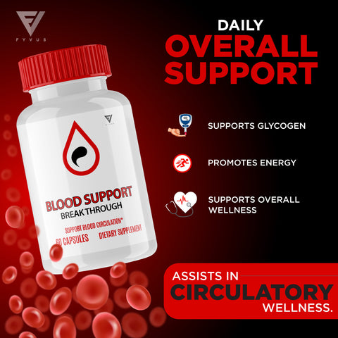 Blood Support Breakthrough Glycogen Support Capsules