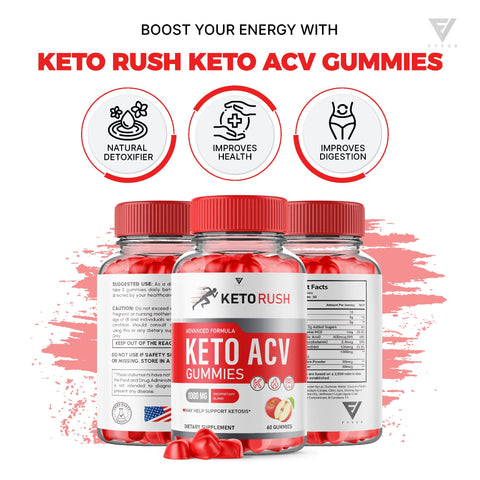 Keto Rush - Keto ACV Gummies
