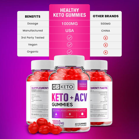 G6 Keto ACV Gummies