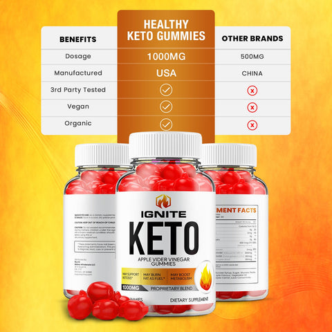 Ignite Keto ACV Gummies