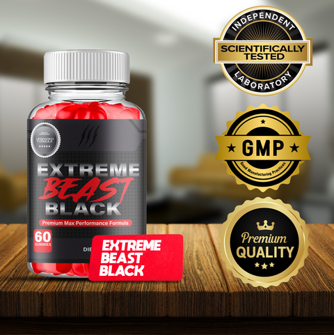 Extreme Beast Black Gummies
