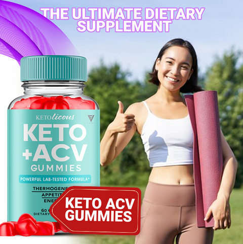 Ketolicious Keto ACV Gummies