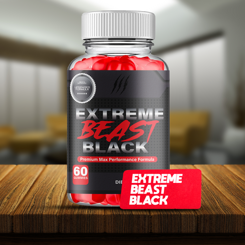 Extreme Beast Black Gummies