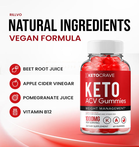 Keto Crave ACV Gummies