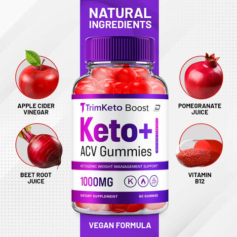 TrimKeto Boost ACV Gummies