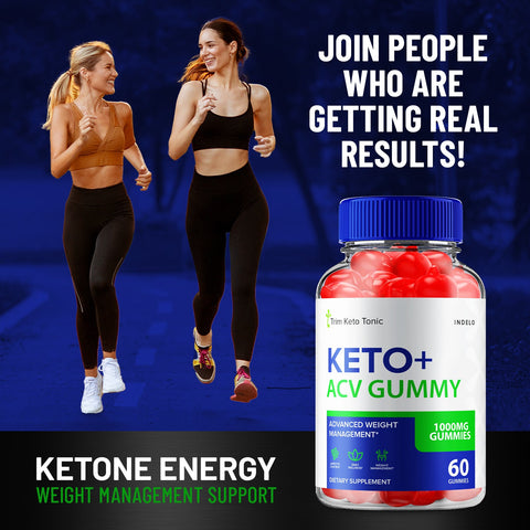 Trim Keto Tonic ACV Gummies