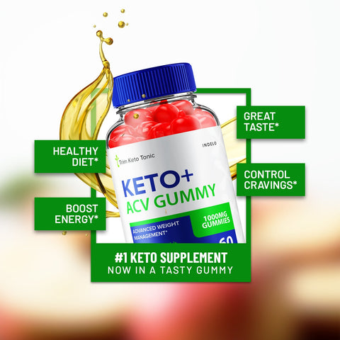 Trim Keto Tonic ACV Gummies