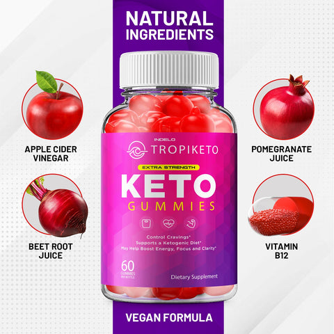 TropiKeto Keto ACV Gummies