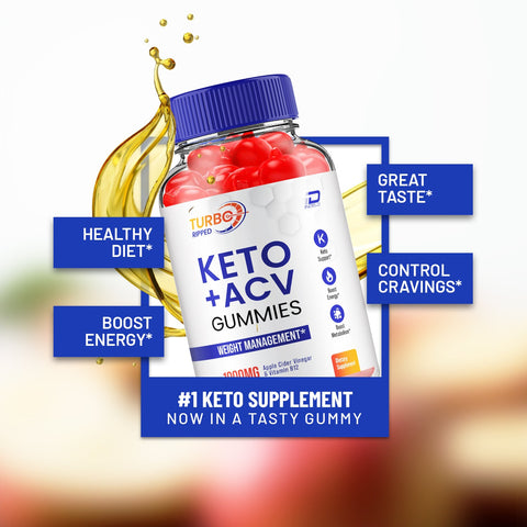 Turbo Ripped Keto ACV Gummies