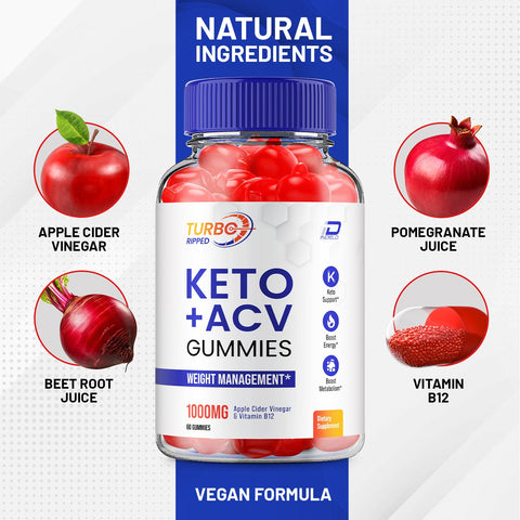 Turbo Ripped Keto ACV Gummies