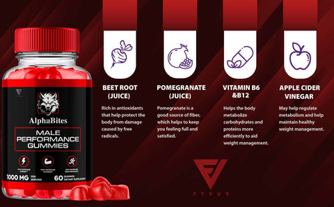 AlphaBites Performance Gummies
