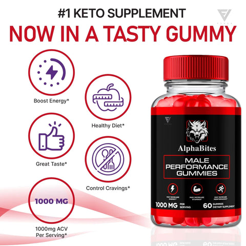 AlphaBites Performance Gummies