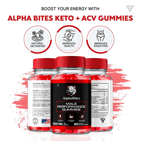 AlphaBites Performance Gummies