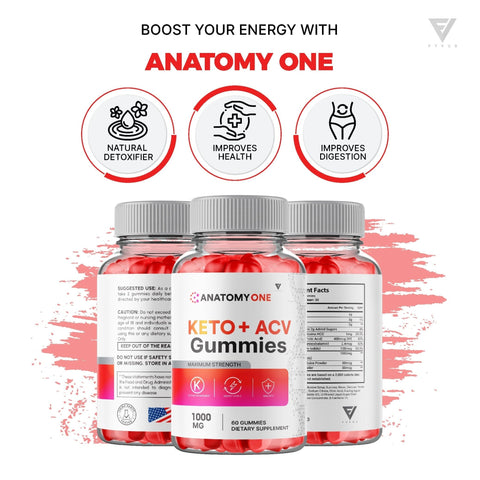 Anatomy One Keto + ACV Gummies