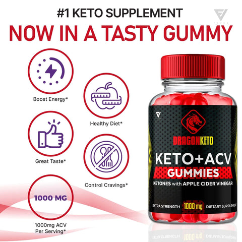 DragonKeto - Keto ACV Gummies