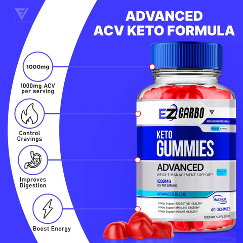 EZ Carbo - Keto ACV Gummies