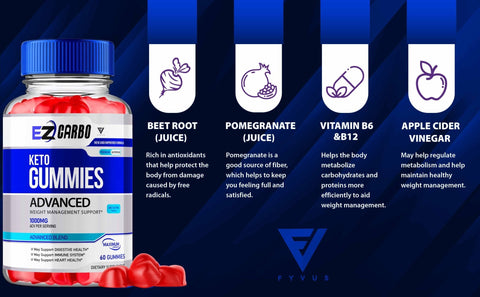 EZ Carbo - Keto ACV Gummies