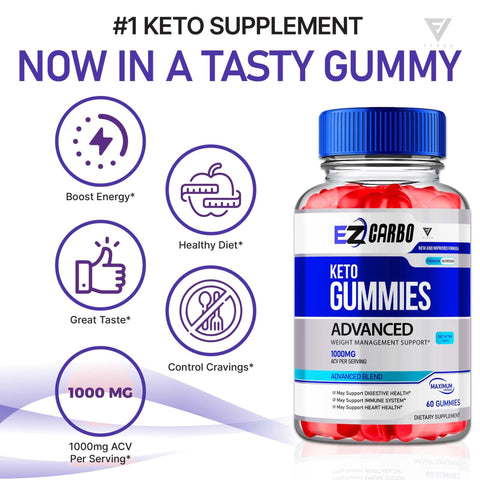 EZ Carbo - Keto ACV Gummies