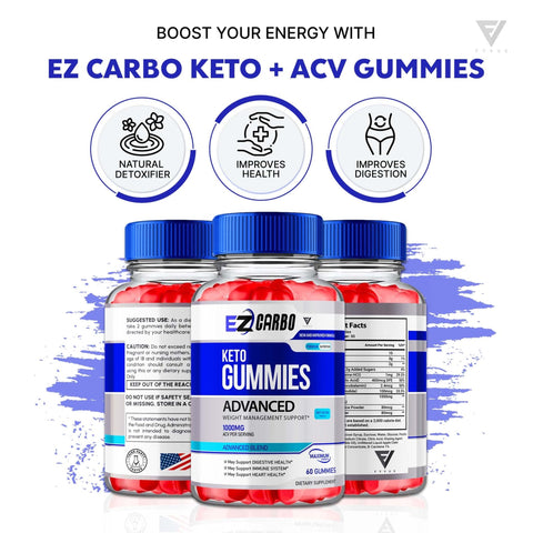 EZ Carbo - Keto ACV Gummies