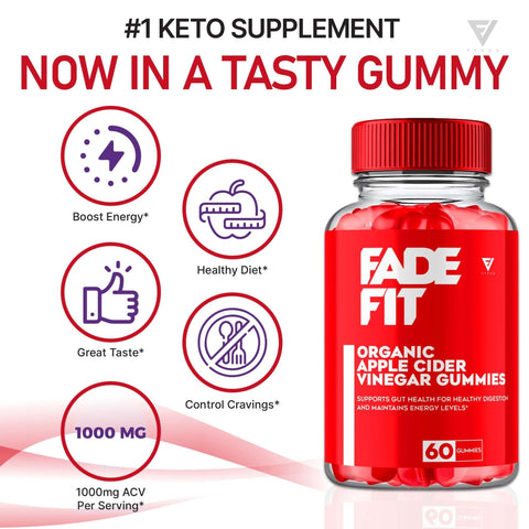 Fade Fit - Keto ACV Gummies