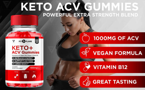 Fit Flare - Keto ACV Gummies