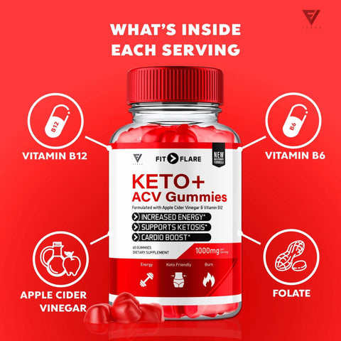 Fit Flare - Keto ACV Gummies