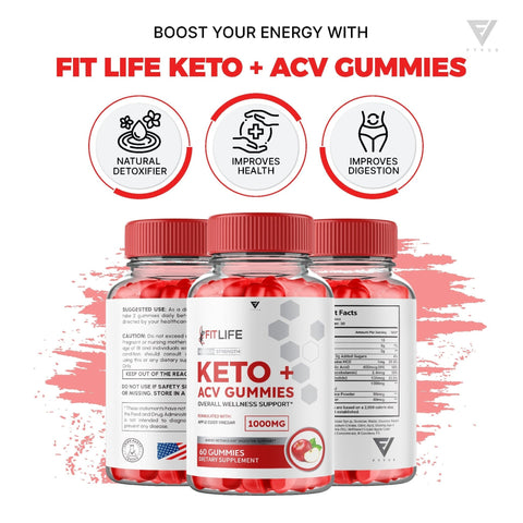 FitLife Keto ACV Gummies