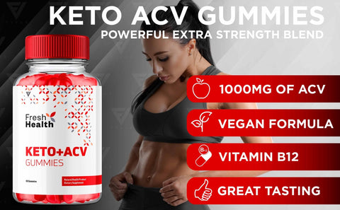 Fresh Health - Keto ACV Gummies
