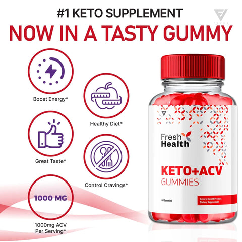 Fresh Health - Keto ACV Gummies