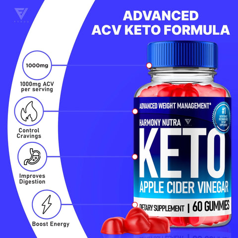 Harmony Nutra - Keto ACV Gummies