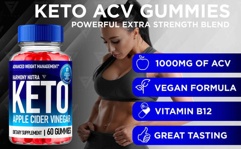 Harmony Nutra - Keto ACV Gummies