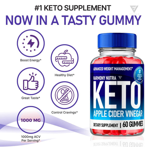 Harmony Nutra - Keto ACV Gummies