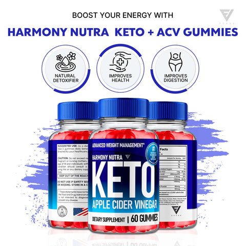 Harmony Nutra - Keto ACV Gummies