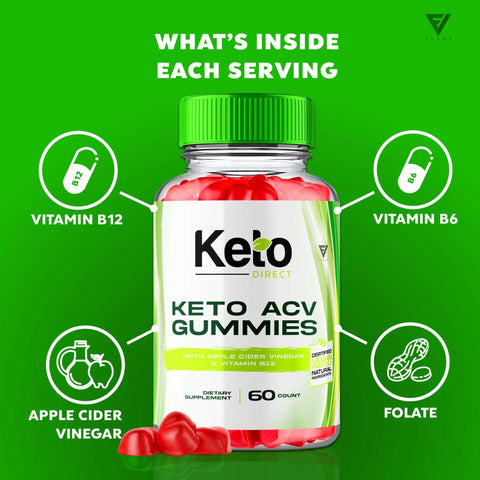 Keto Direct - Keto ACV Gummies