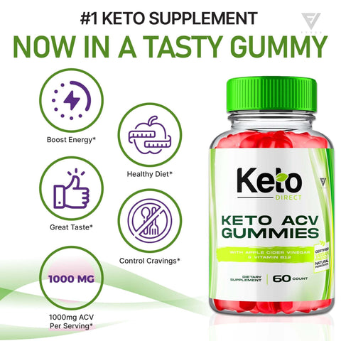 Keto Direct - Keto ACV Gummies