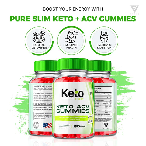 Keto Direct - Keto ACV Gummies
