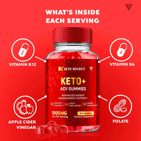 Keto Novofit - Keto ACV Gummies