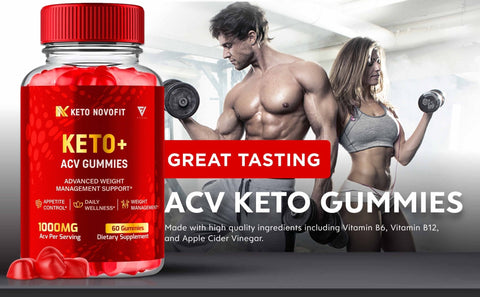Keto Novofit - Keto ACV Gummies