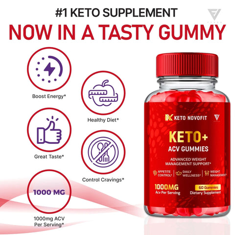 Keto Novofit - Keto ACV Gummies