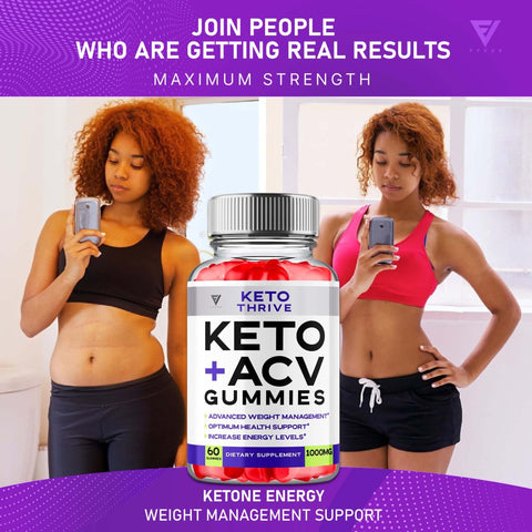 Keto Thrive - Keto ACV Gummies