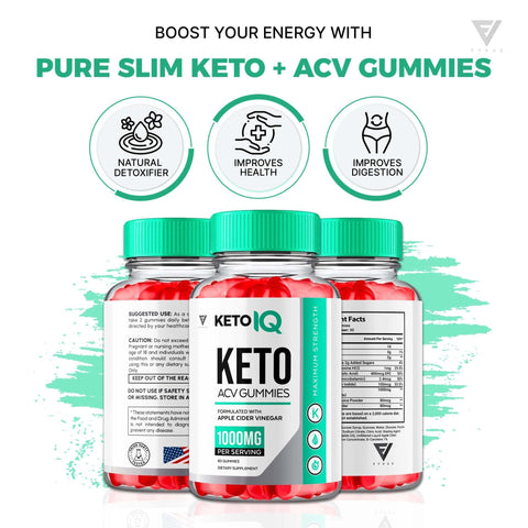 KetoIQ - Keto ACV Gummies