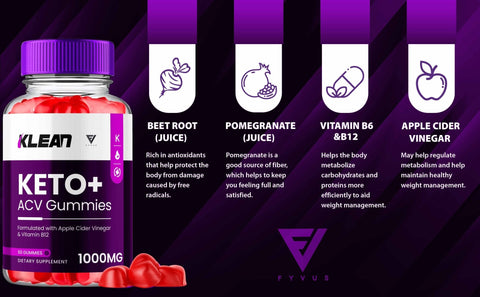 Klean - Keto ACV Gummies