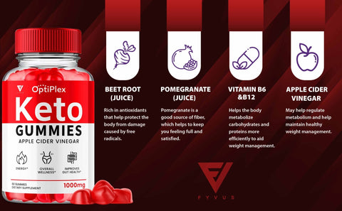 Optiplex - Keto ACV Gummies