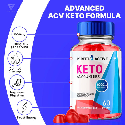 Perfitly Active - Keto ACV Gummies