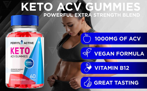 Perfitly Active - Keto ACV Gummies