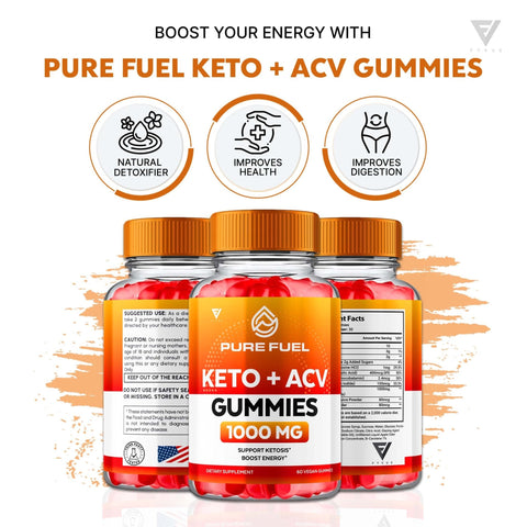 Pure Fuel - Keto ACV Gummies